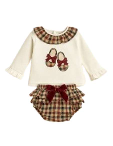 Babyferr tartan shoes jam pants set - ON ORDER (2-3 weeks turnaround)