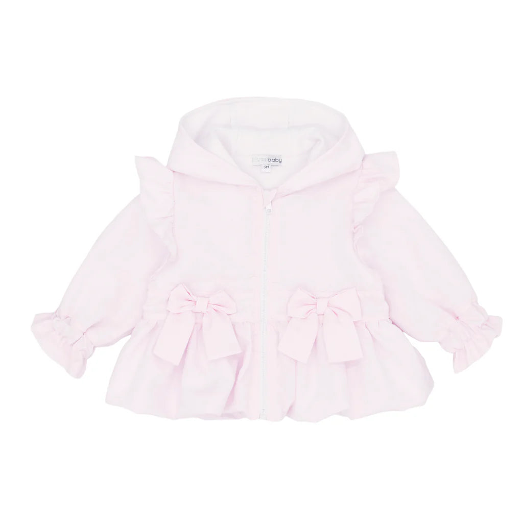 Blues baby pink summer raincoat