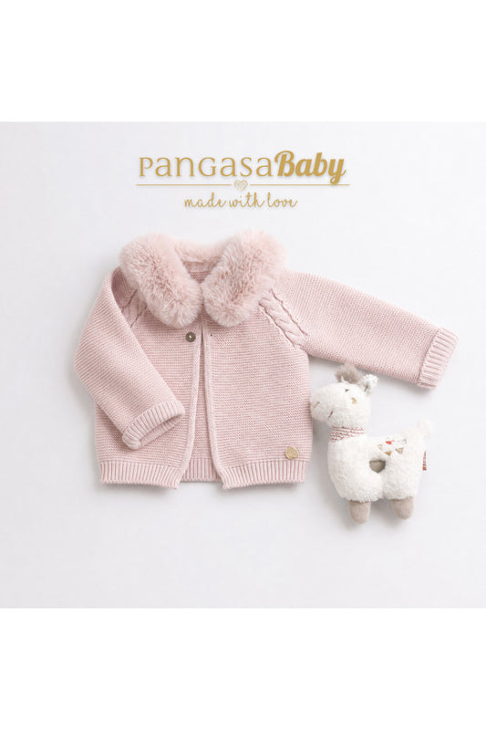 Pangasa luxury cardigan REAL FUR - DELIVERY SEPTEMBER