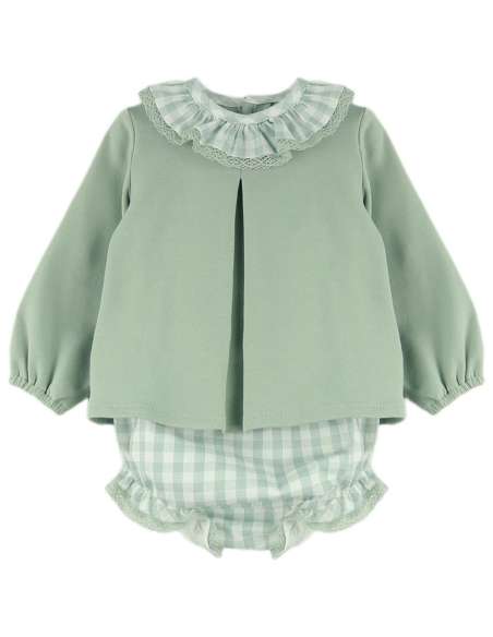 Babyferr green check jam pants set - ON ORDER (2-3 weeks turnaround)