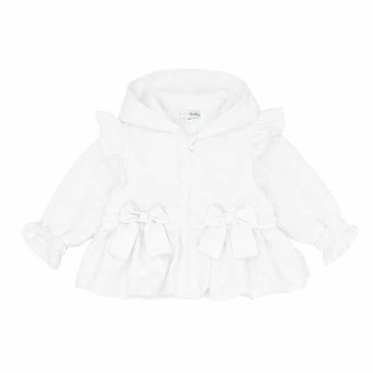 Blues baby white summer raincoat