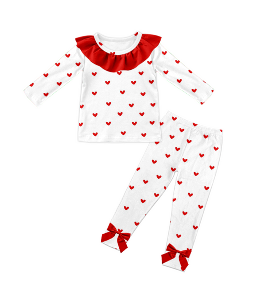 LPP EXCLUSIVE valentines bow lounge set