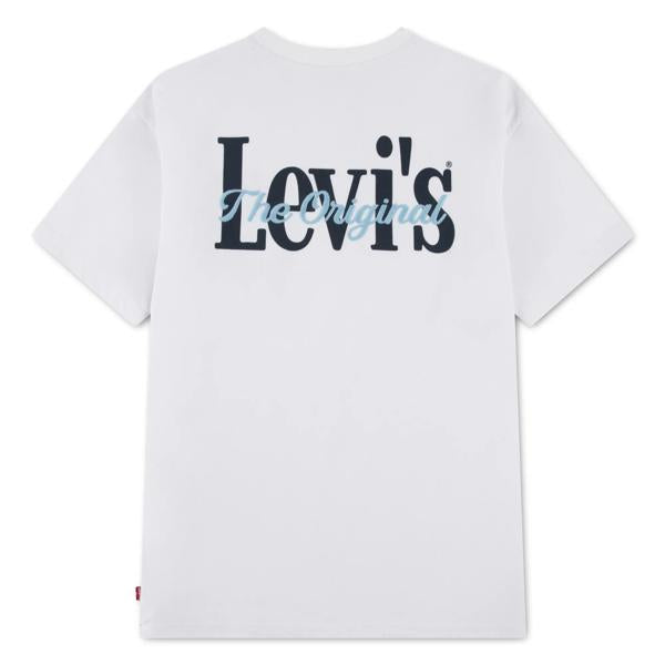 Levis boys white retro tee