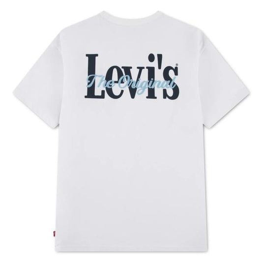 Levis boys white retro tee