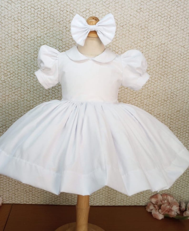Smocked classic dress - HANDMADE IN USA 6-8WK TURNAROUND