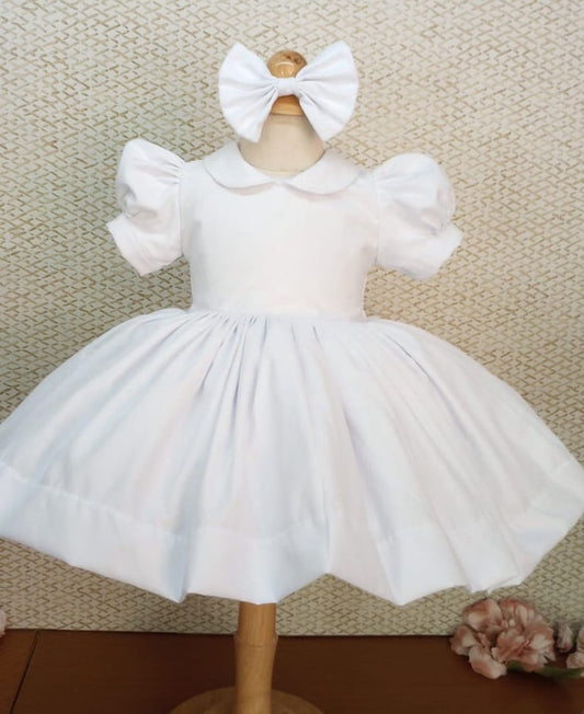 Smocked classic dress - HANDMADE IN USA 6-8WK TURNAROUND