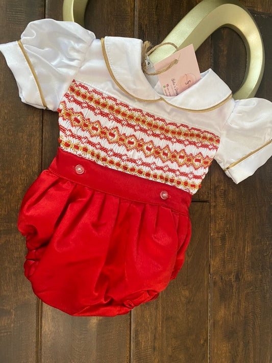 Smocked classic set - HANDMADE IN USA 6-8WK TURNAROUND