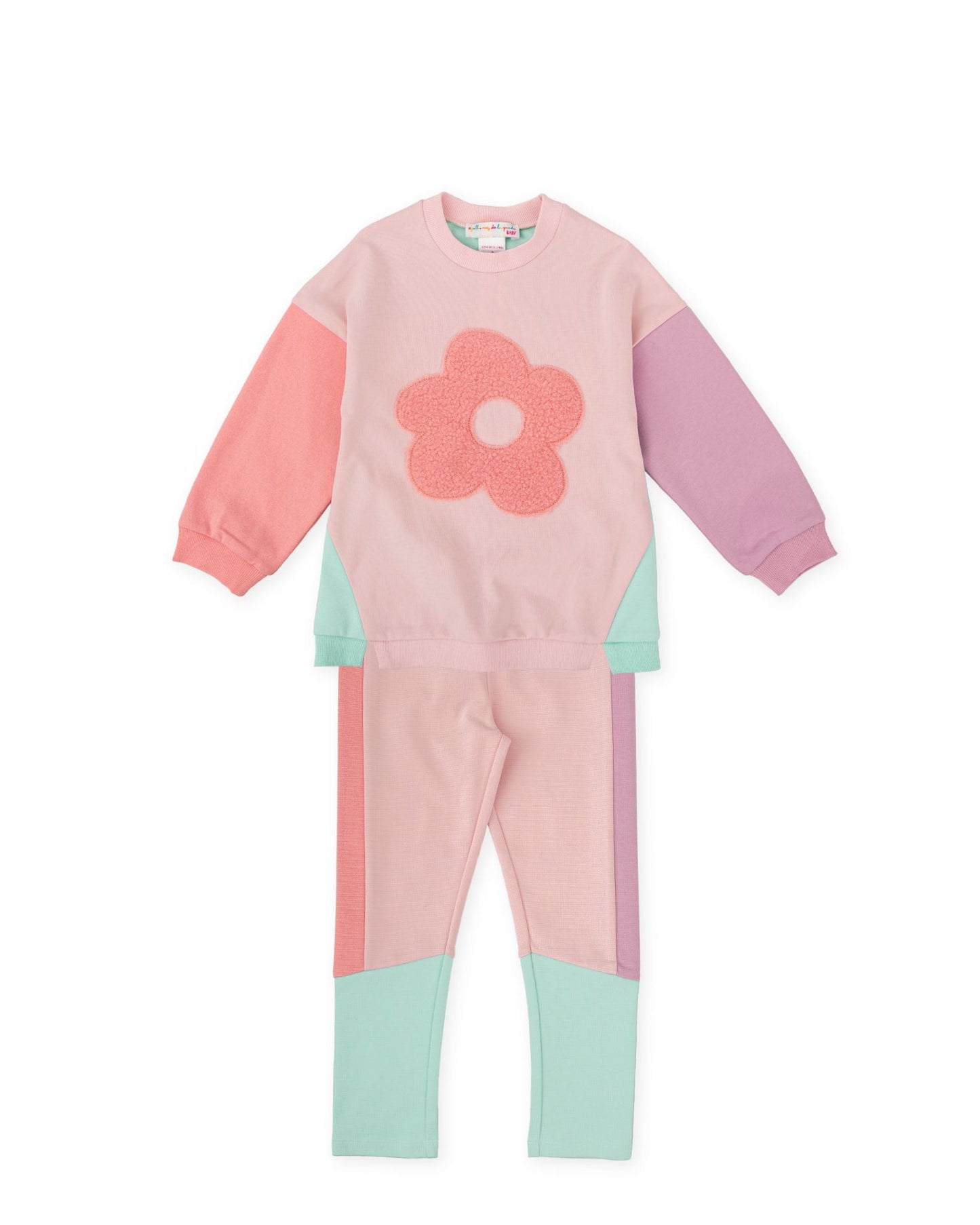 Agatha ruiz de la prada pastel flower leggings set