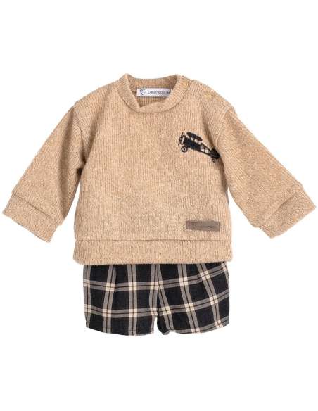 Calamaro tartan shorts set (ON ORDER - 14 DAY TURNAROUND)