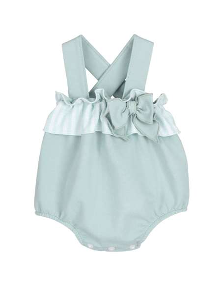 Calamaro classic sage romper - 10-14 DAYS TURNAROUND