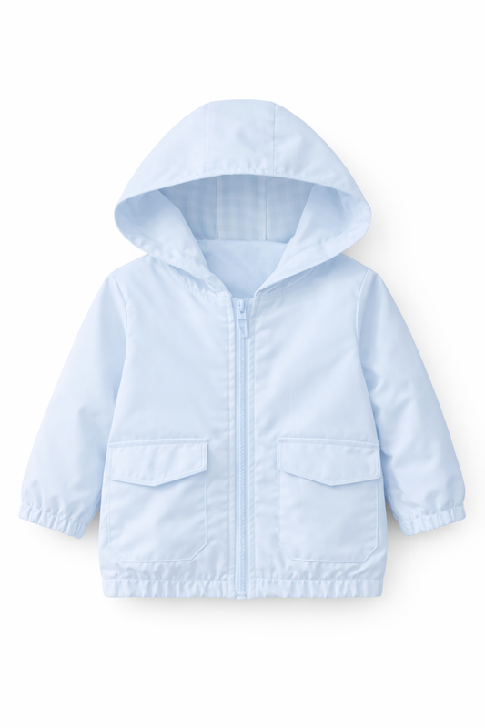 LPP EXCLUSIVES blue boys windbreaker summer rain coat - End March Delivery.