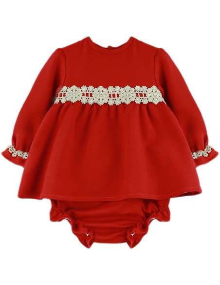 Babyferr red lace dress set - ON ORDER (2-3 weeks turnaround)