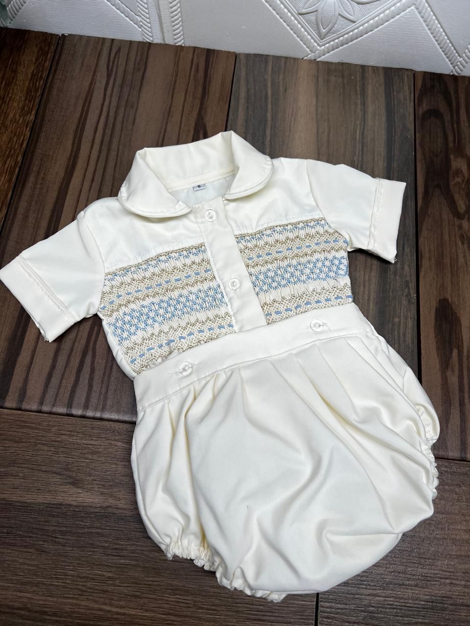 Smocked classic set - HANDMADE IN USA 6-8WK TURNAROUND