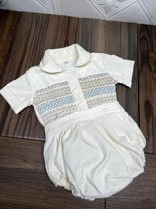 Smocked classic set - HANDMADE IN USA 6-8WK TURNAROUND