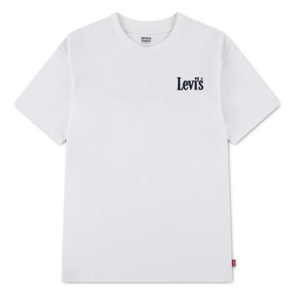 Levis boys white retro tee