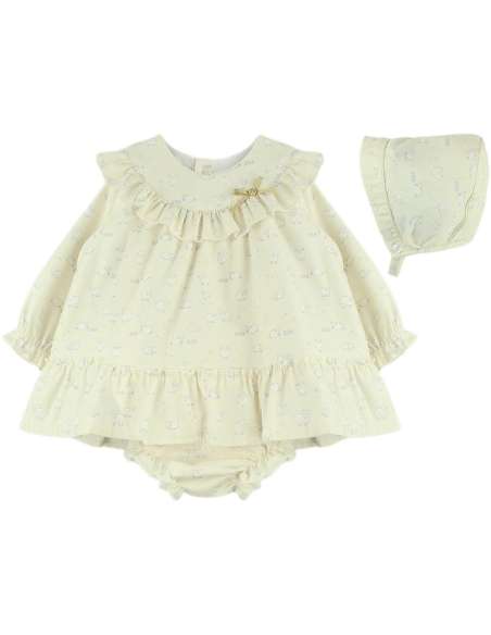 Babyferr sheep dress set - ON ORDER (2-3 weeks turnaround)