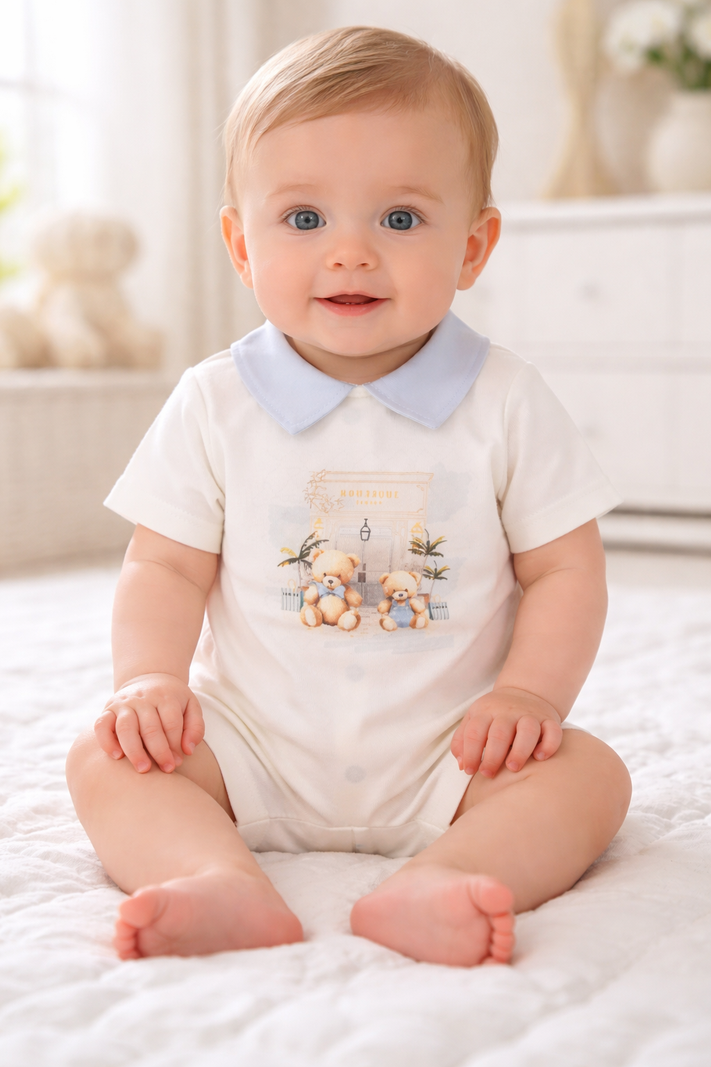 Jamiks holiday bunny summer romper