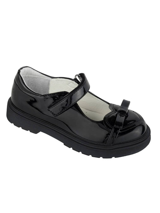 LPP SCHOOL UNIFORM - Bow heart school shoes (DELIVERY FEBRUARY)