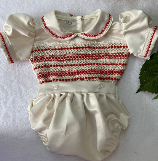 Smocked classic set - HANDMADE IN USA 6-8WK TURNAROUND