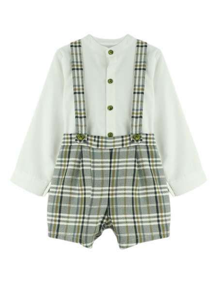 Babyferr tartan dungaree set - 2-3 weeks turnaround