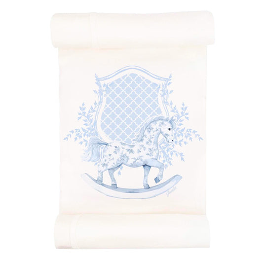 Jamiks rocking horse blanket