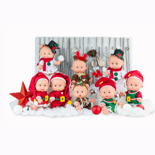 Christmas Vanilla Scented pepote dolls