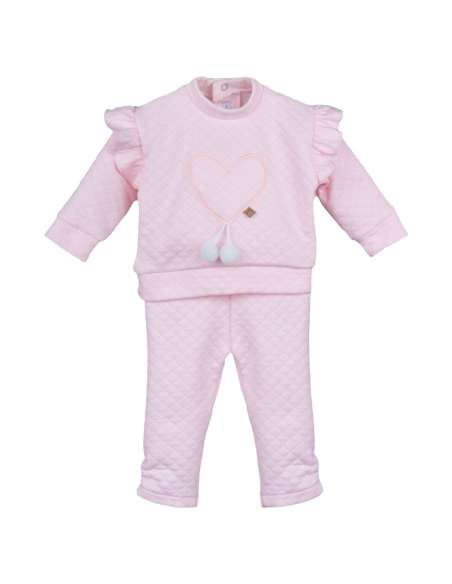 Calamaro pink heart tracksuit (ON ORDER - 14 DAY TURNAROUND)