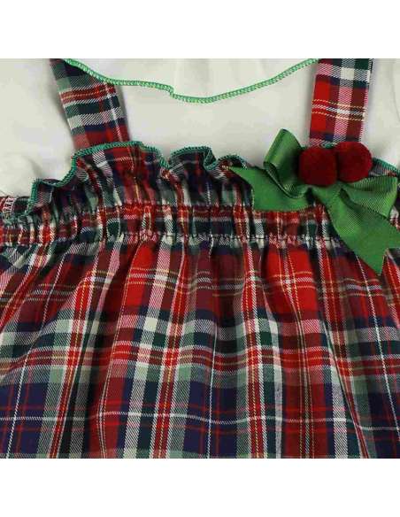 Babyferr red tartan dress set - 2-3 weeks turnaround