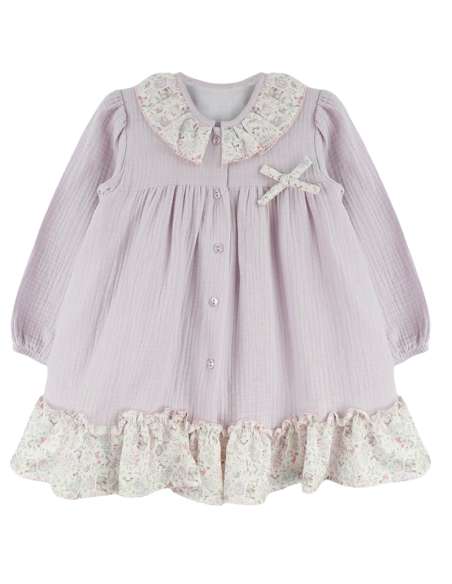 Babyferr pink vintage button dress - 2-3 weeks turnaround